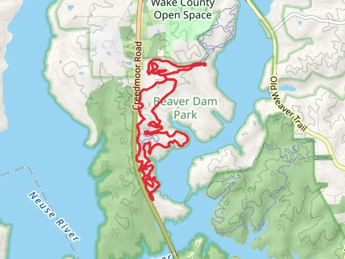 An image depicting the trail West and South Loop Trail and its surrounding area.