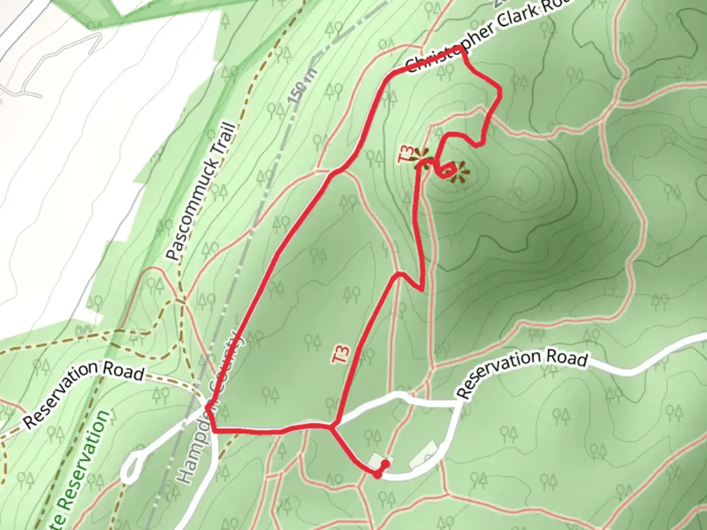An image depicting the trail Goat Peak Loop and its surrounding area.