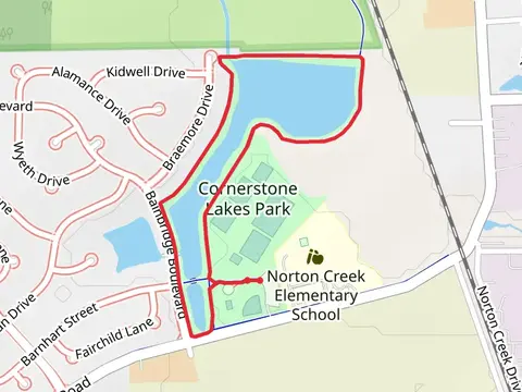 Cornerstone Lakes Park Loop