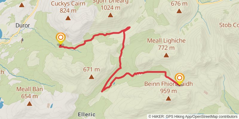Stevenson Way stage 9 Map