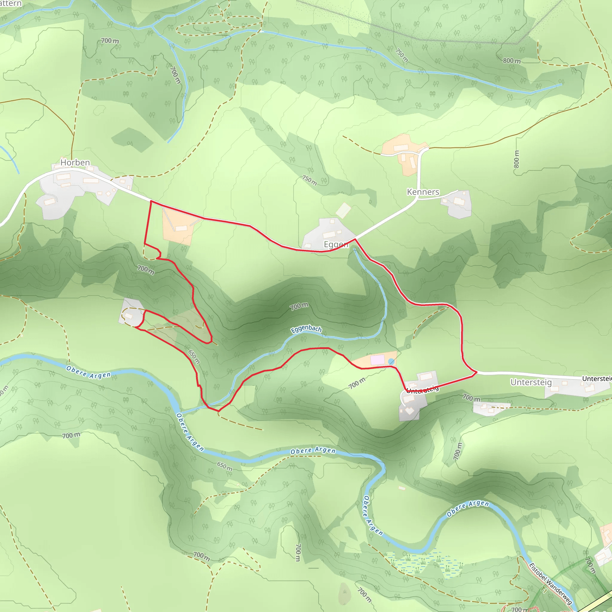 Untersteig Loop mobile static map