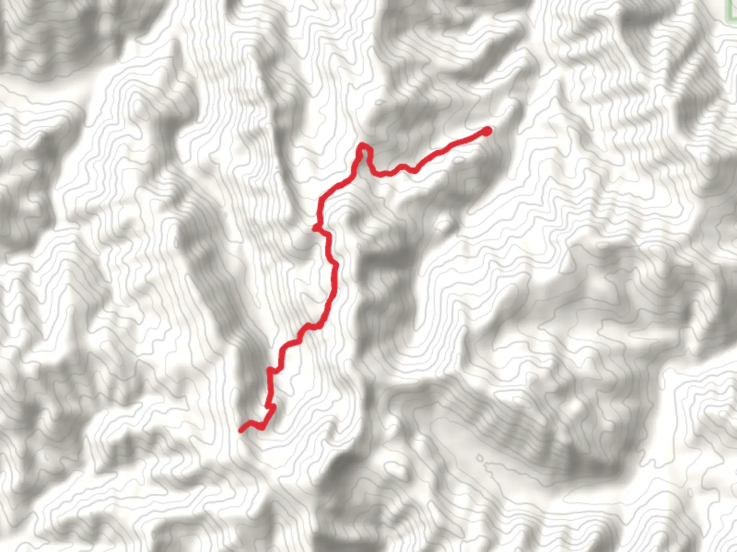An image depicting the trail Greek Creek Basin Trail and its surrounding area.