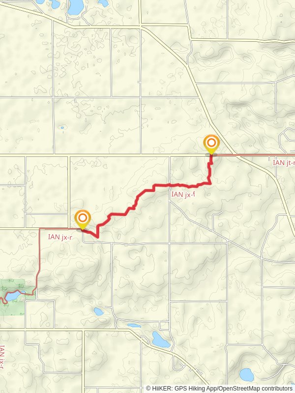 Ice Age Trail from County Highway O
