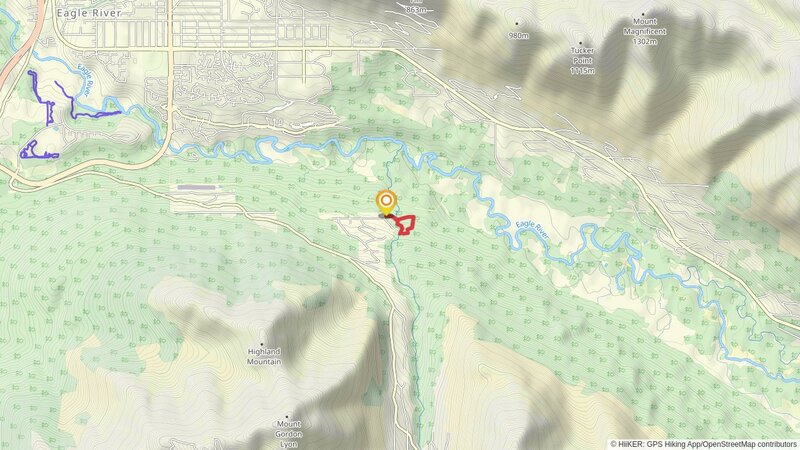 South Fork Falls and Ken Logan