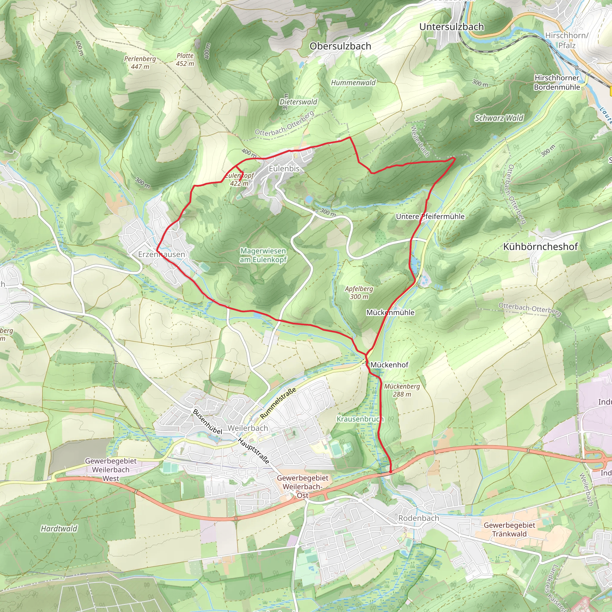 Eulenkopf via Eulenkopftour mobile static map