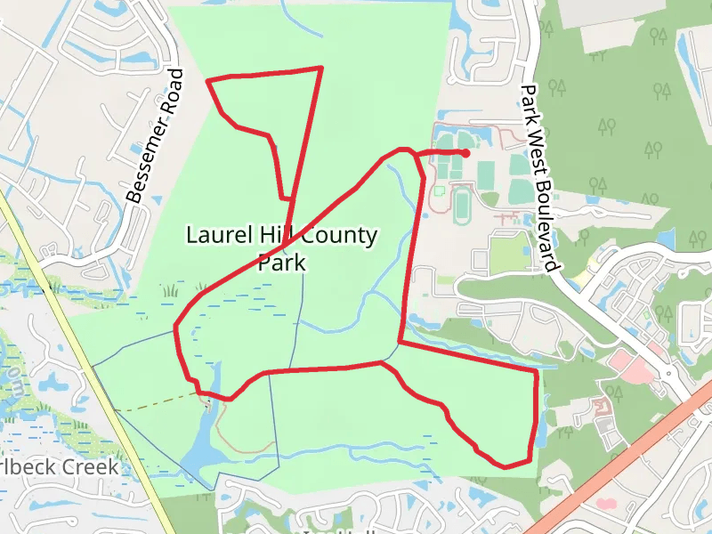 Laurel Hill County Park Loop
