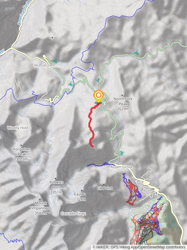 Horse Flat Trail and Primrose Overlook Trail