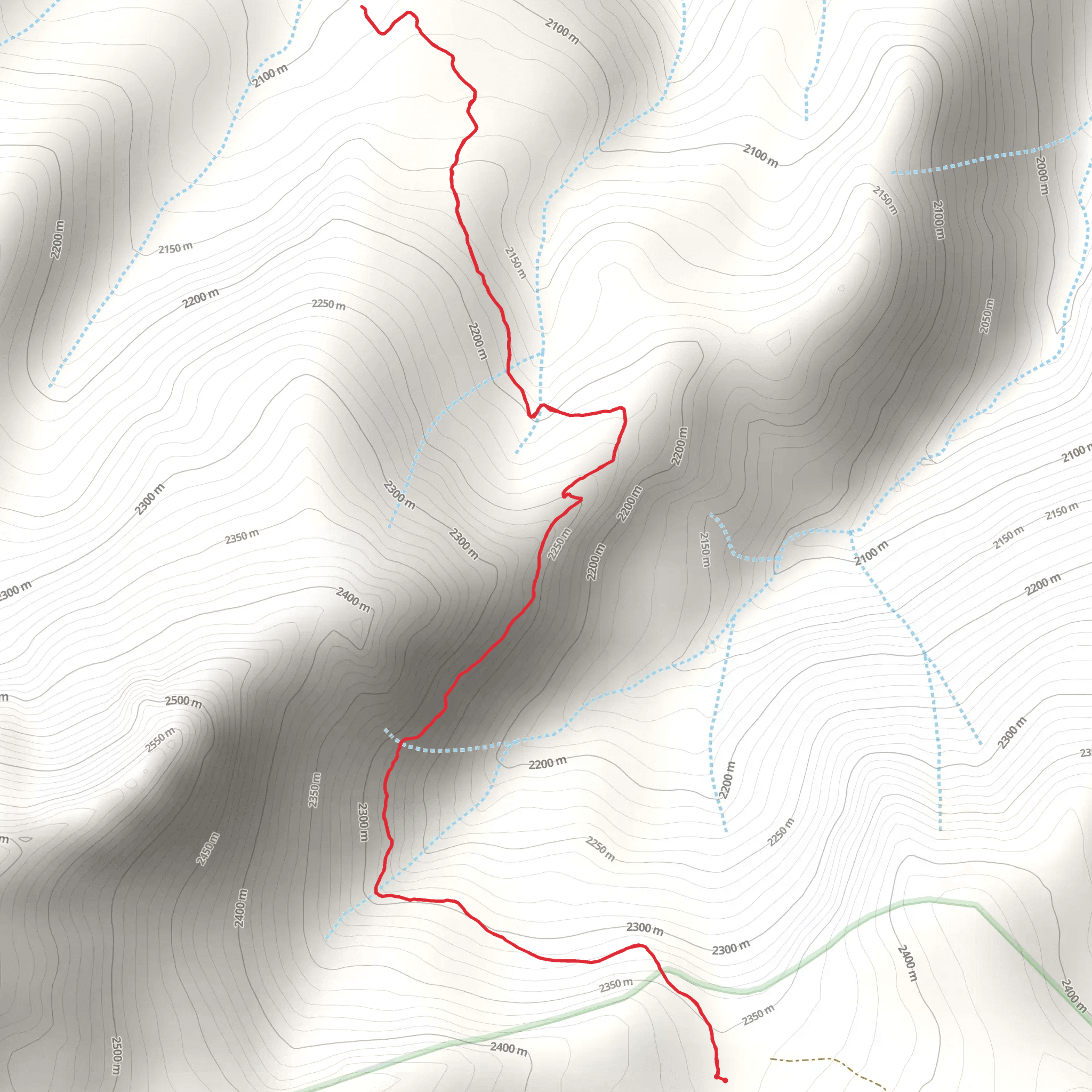 Bearcamp Trail mobile static map
