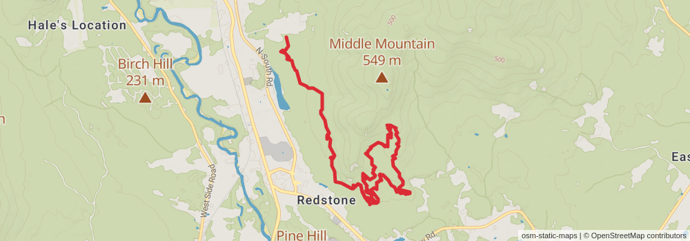 Pudding Pond via Pillar to Pond stage 2 Map