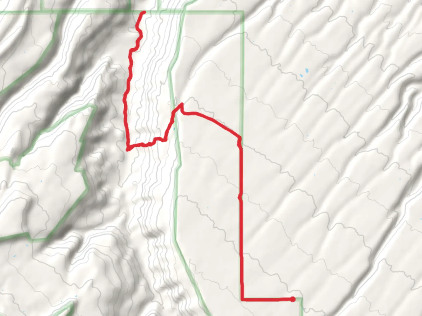 An image depicting the trail Ben Lowe Trail and its surrounding area.