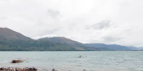 An image depicting the trail Boundary Creek Track and its surrounding area.
