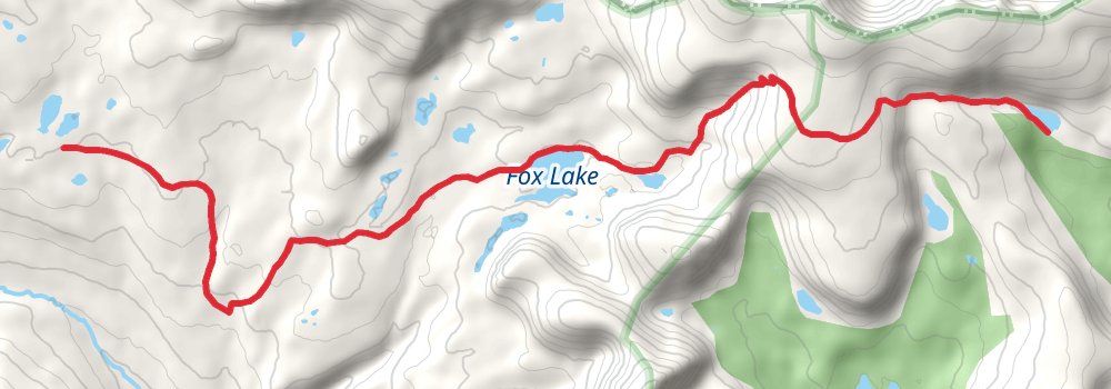 Uinta Highline Trail stage 5 Map