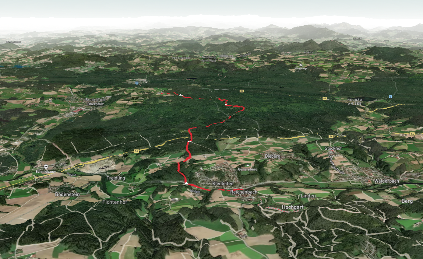 Mappach to Kienleiten via Goldsteig