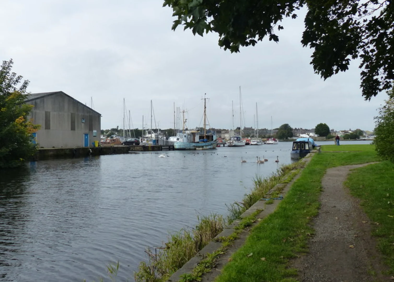 An image depicting the trail Conder Green to Aldcliffe Circular Walk and its surrounding area.