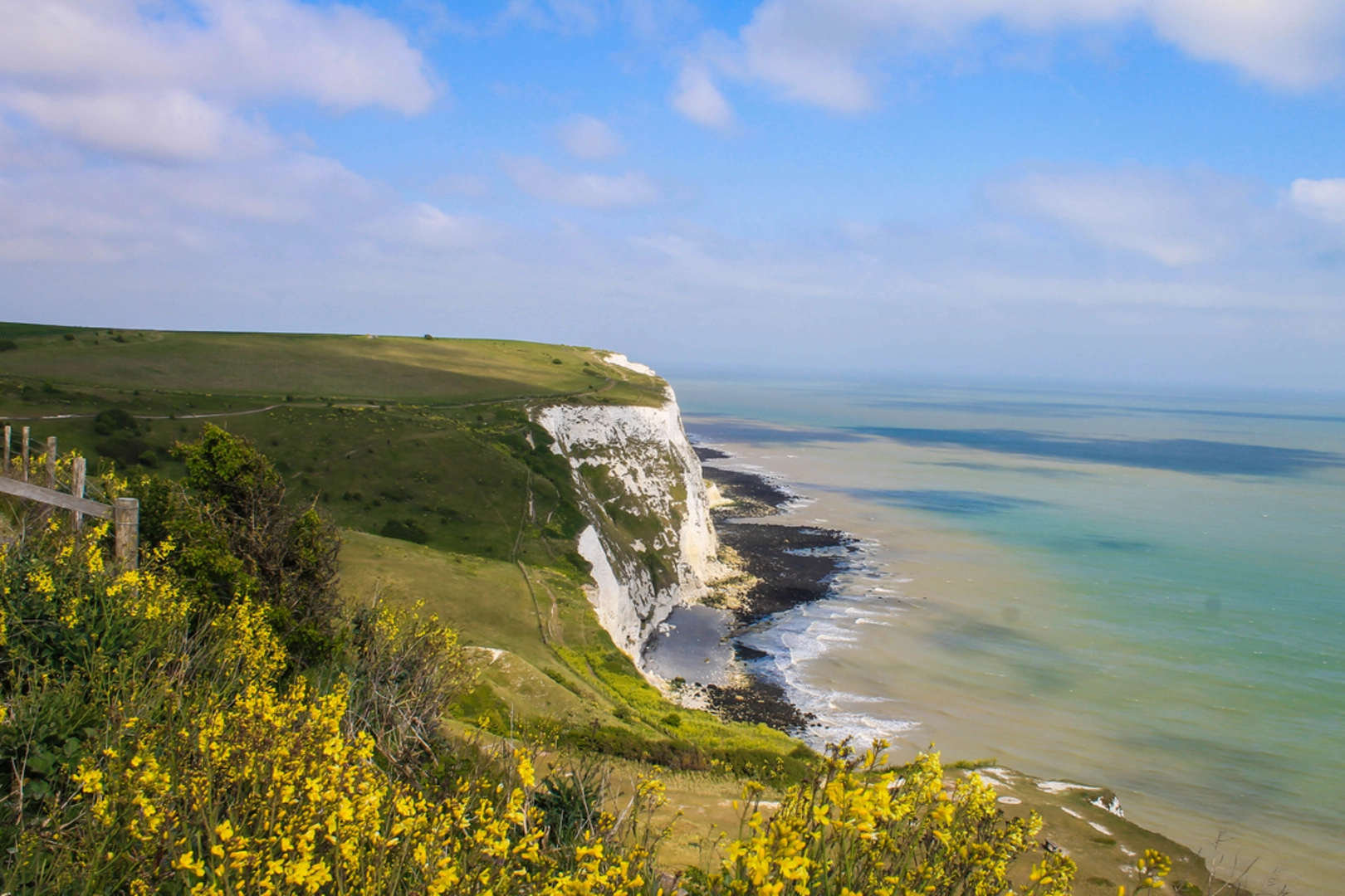 An image depicting the trail The Outdoor Guide - White Cliffs of Dover Walk - Kent and its surrounding area.