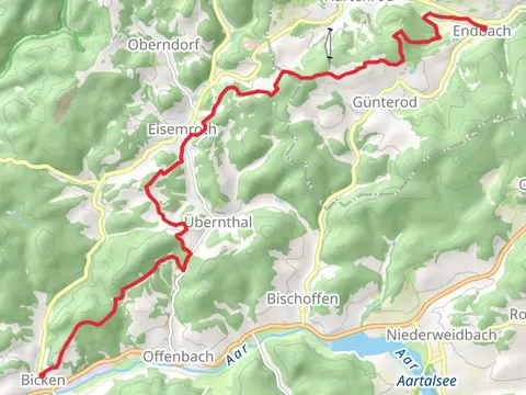 Bicken to Bad Endbach Walk