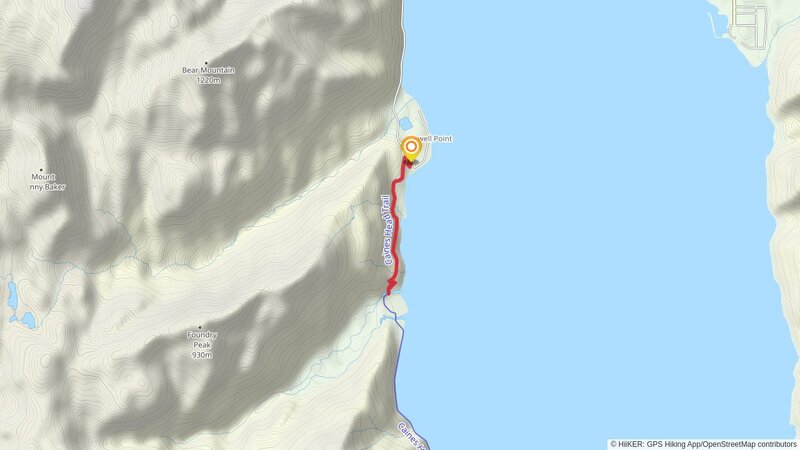 Caines Head - Tonsina Trail