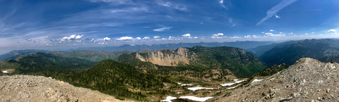 An image depicting the trail Birch Lake via Alpine Trail and its surrounding area.