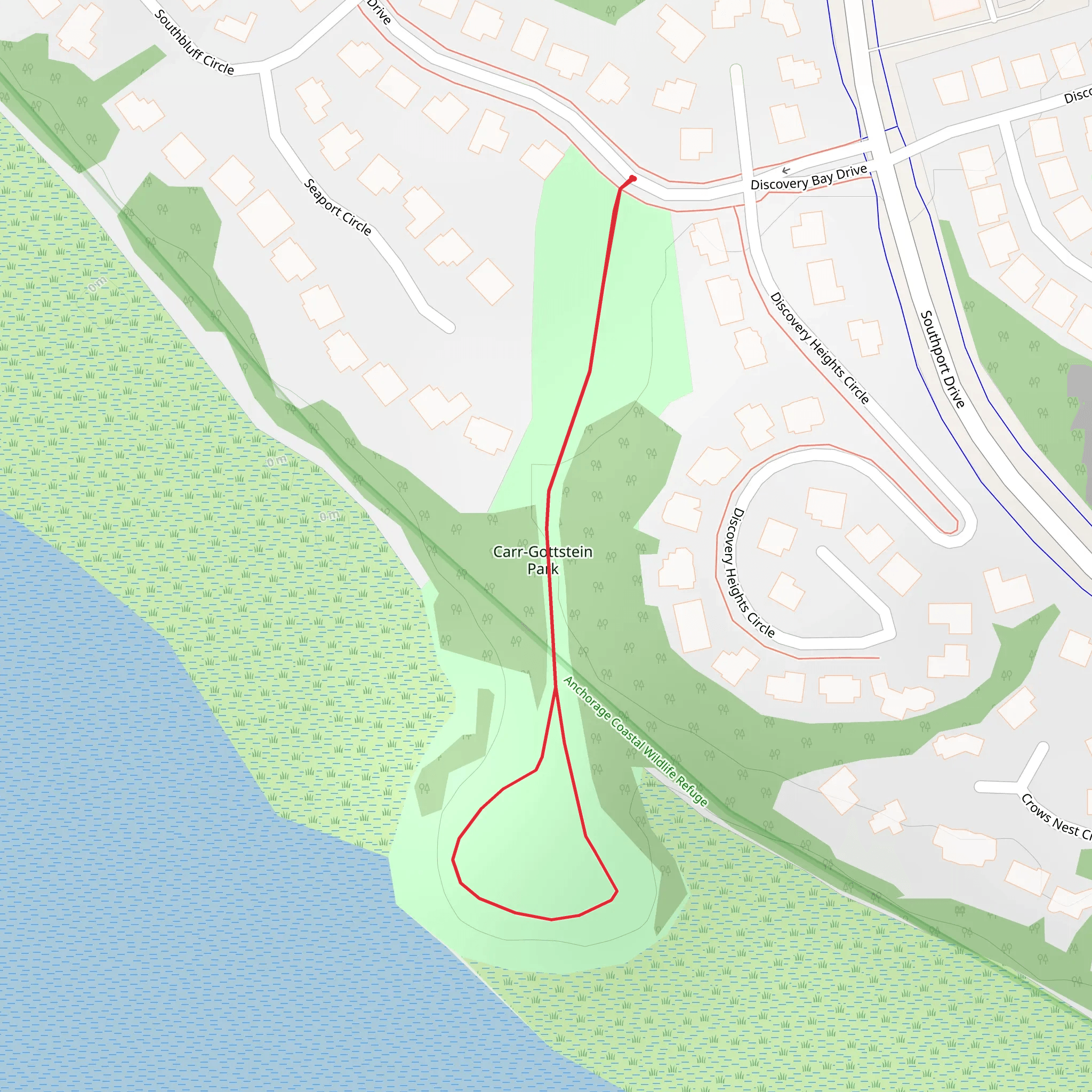 Carr Cottstein Park Walk mobile static map