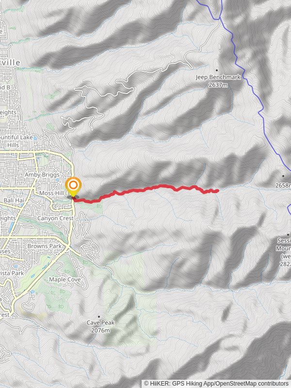 Holbrook Canyon Trail