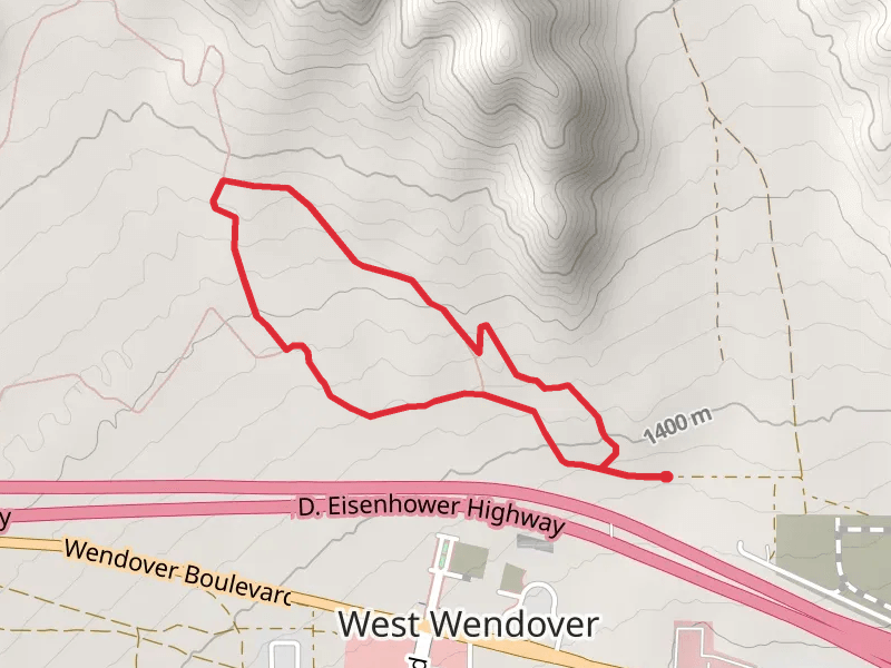 Wendover Hiking Loop Trails