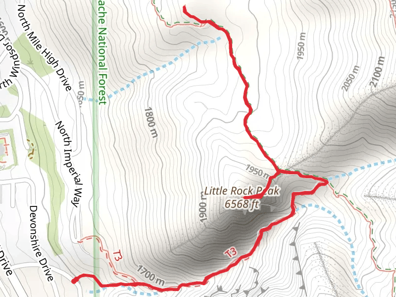 Little Rock Peak Trail