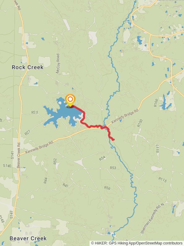 Blackwater River via Florida Trail