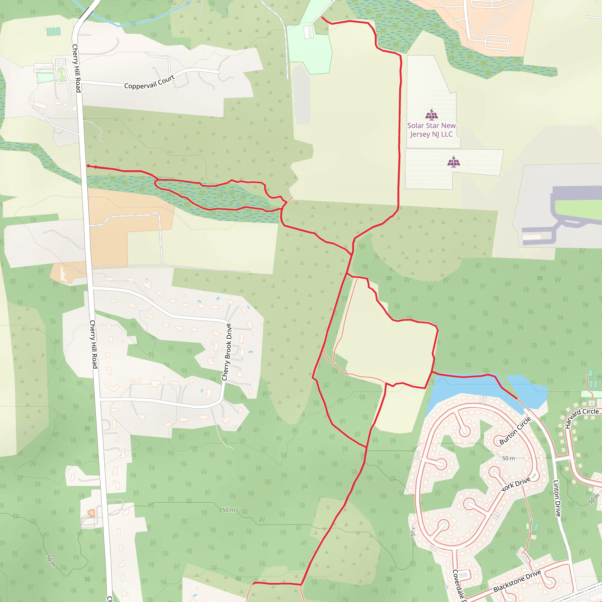 Hillaire Loop mobile static map
