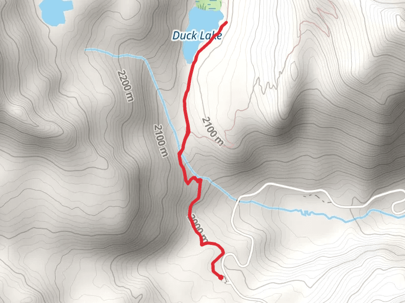 Duck Lake via Twentymile Trail