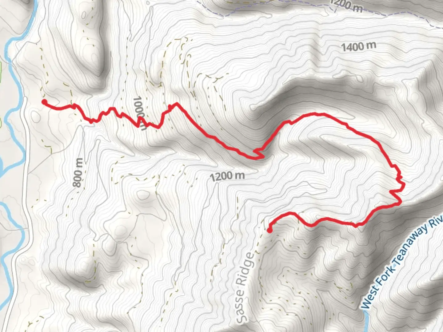 An image depicting the trail Jolly Mountain and Sasse Mountain Trail and its surrounding area.
