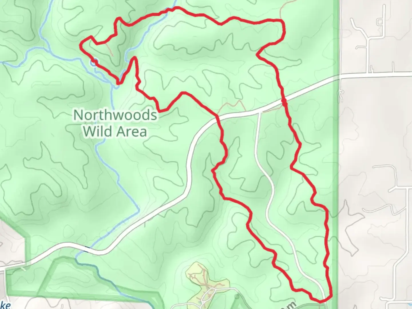 An image depicting the trail Lone Spring Loop Trail and its surrounding area.