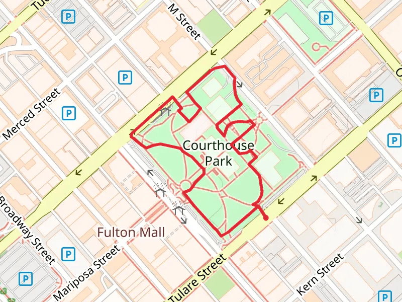 Courthouse Park Loop