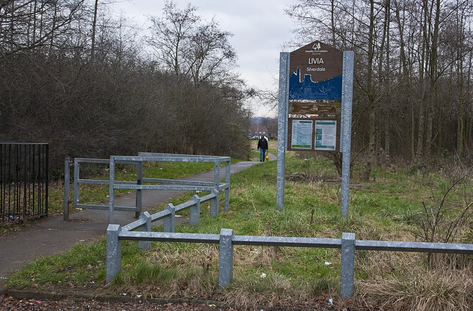 An image depicting the trail City Walk Loop - Livia and its surrounding area.