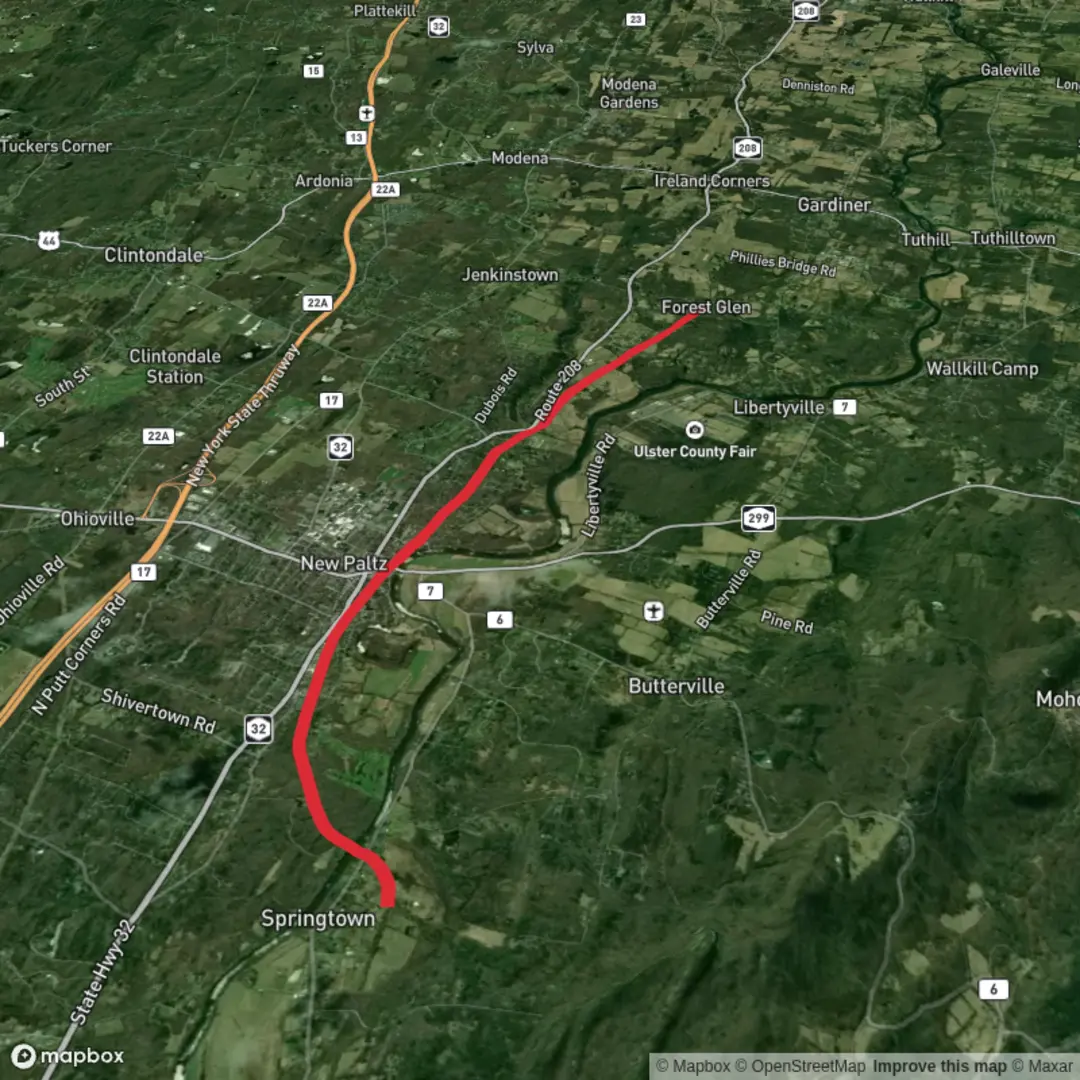 An image depicting the trail Wallkill Valley Trail and its surrounding area.