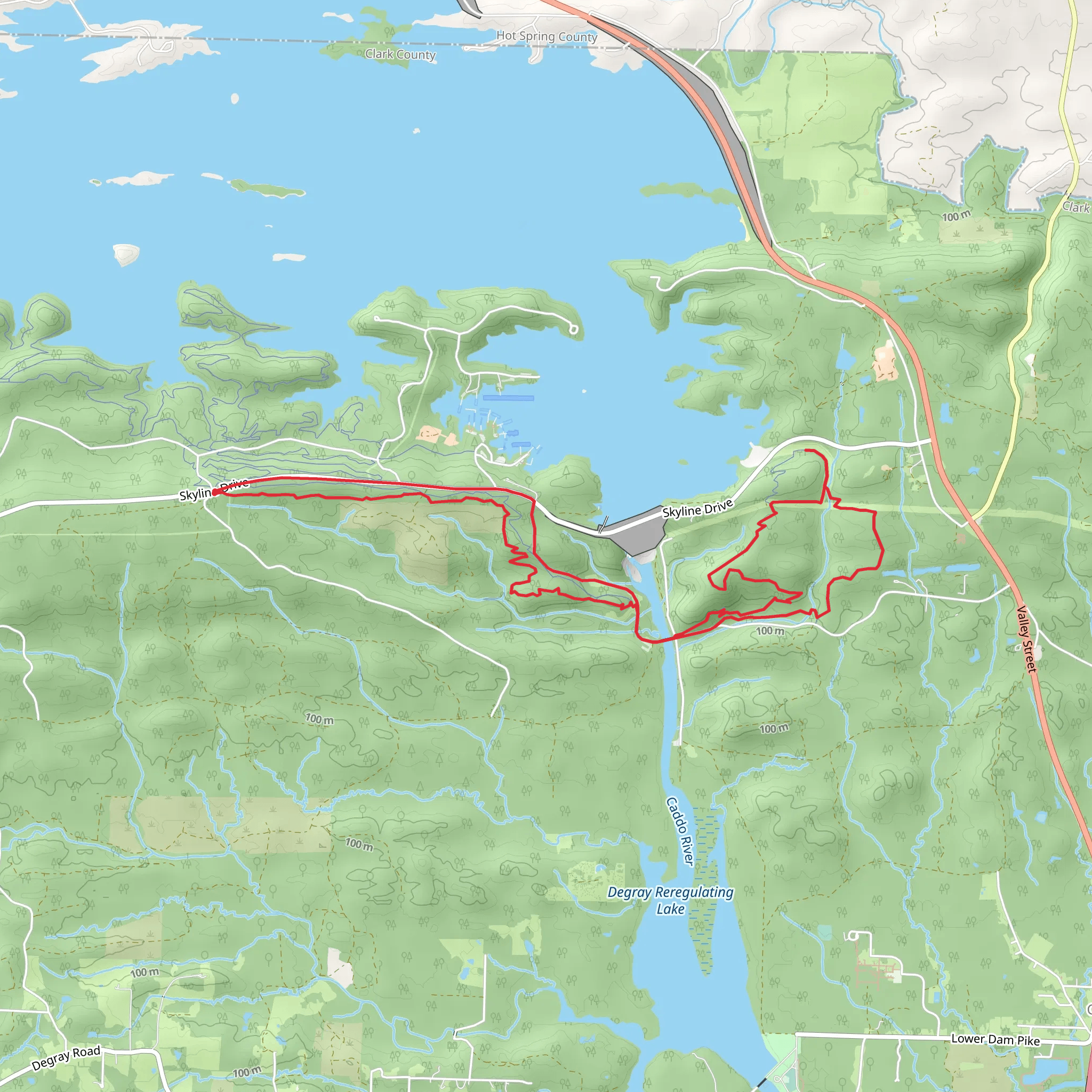 Jolly Green Giant and Yellow Snow Loop mobile static map