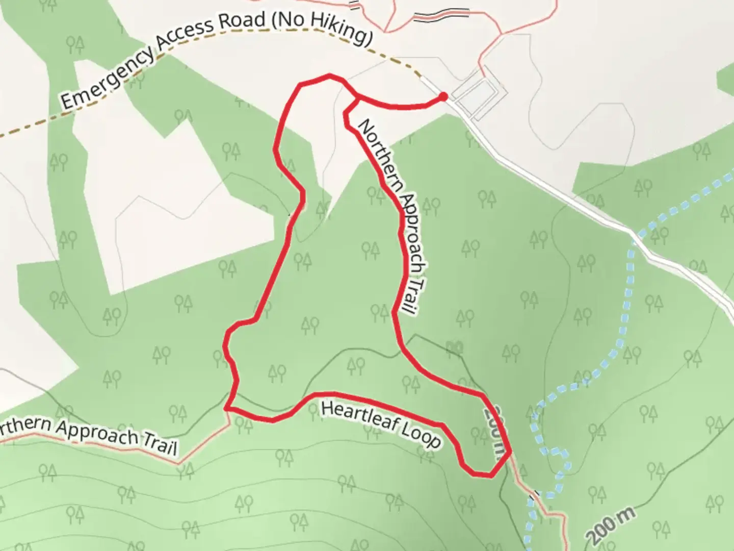 An image depicting the trail Cane Creek Mountains - Pine Hill Loop Trail and its surrounding area.