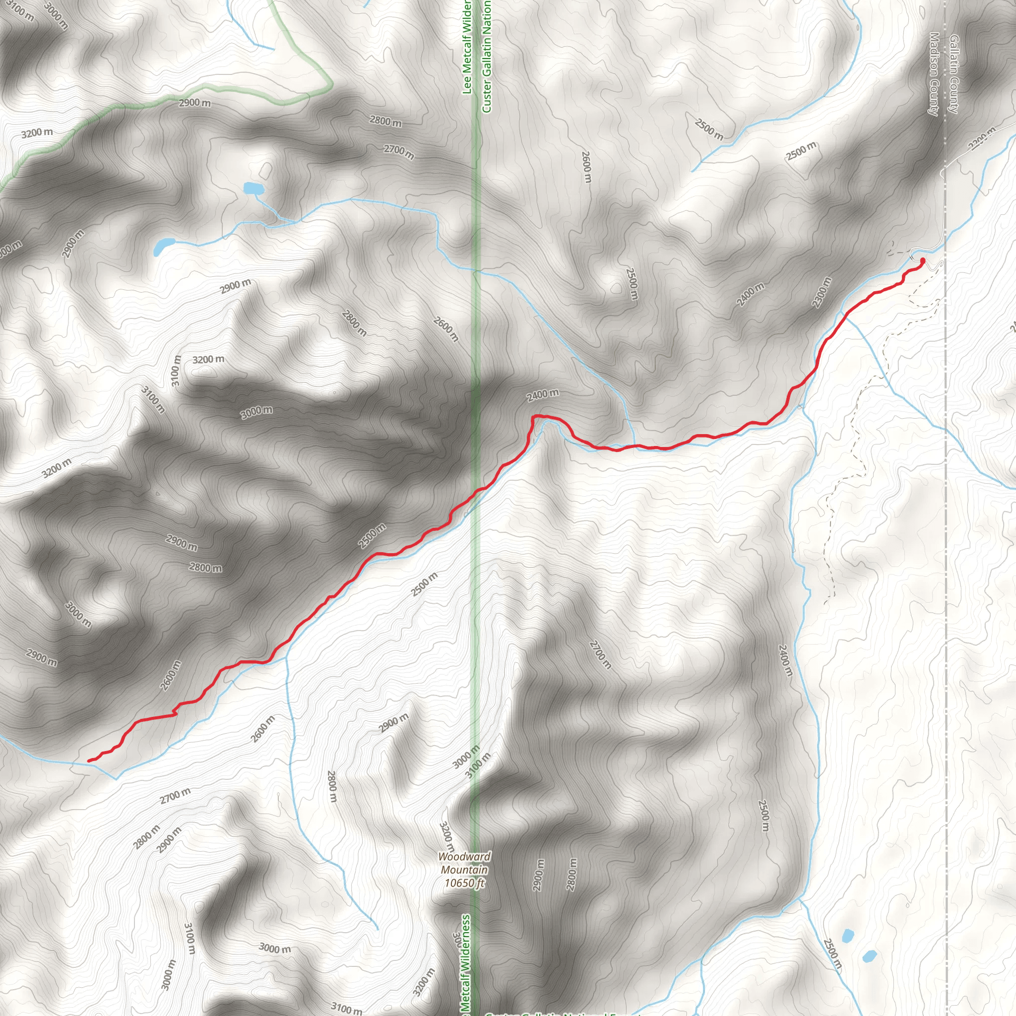 Taylor Falls Trail mobile static map