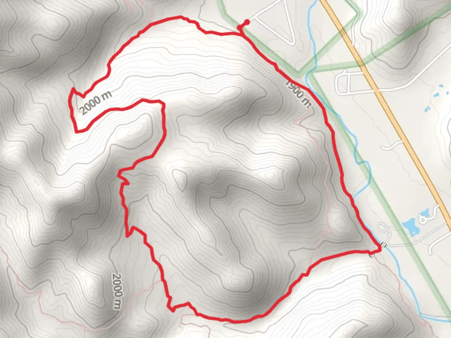 An image depicting the trail Chocolate Gulch - Big Wood River Loop and its surrounding area.