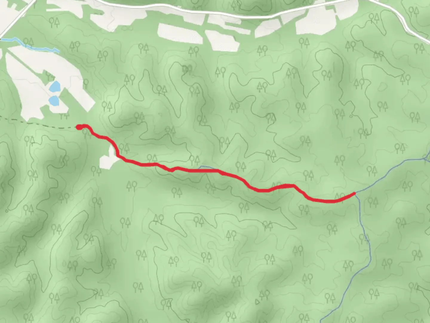 An image depicting the trail Telegraph Trail and its surrounding area.