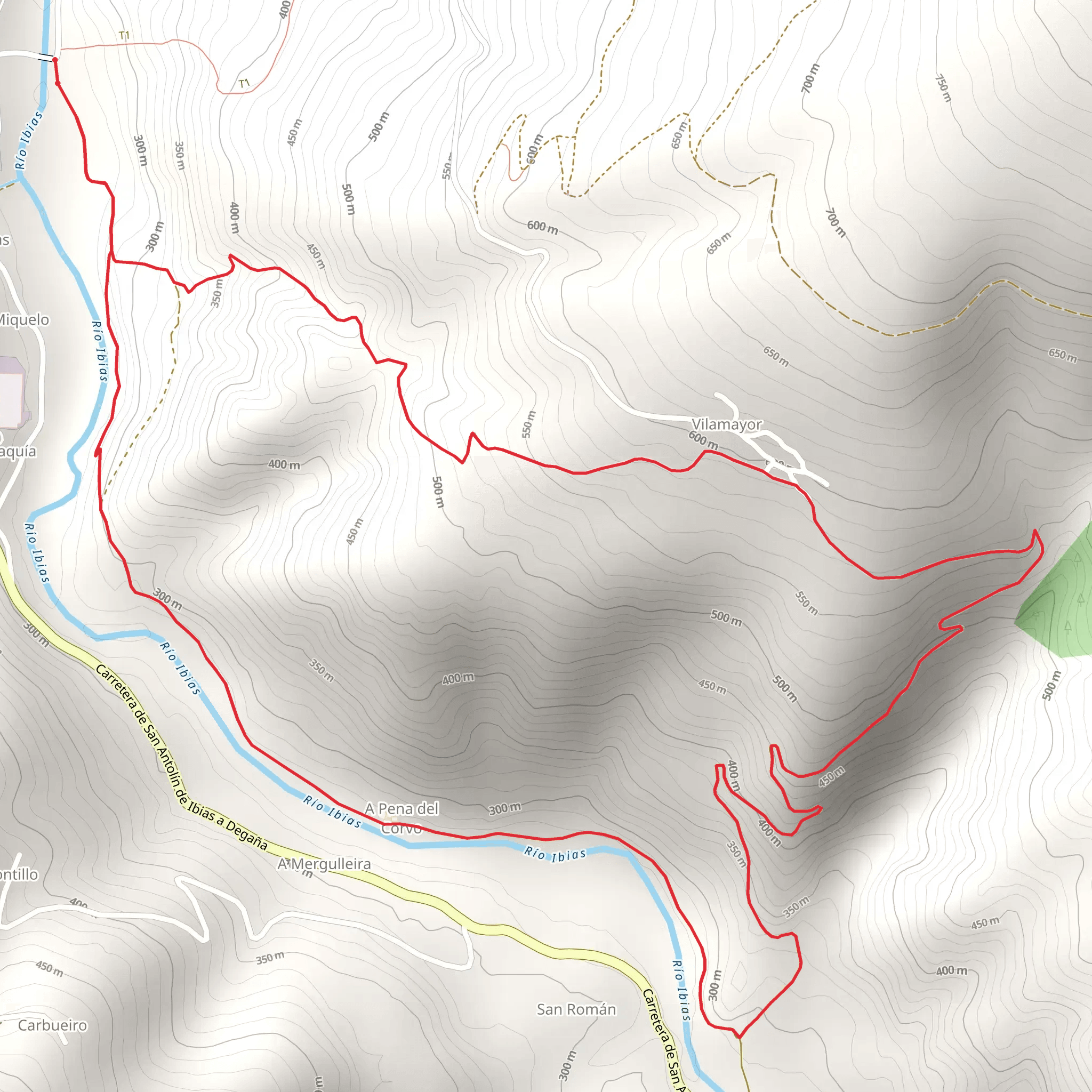 Path of Gold mobile static map