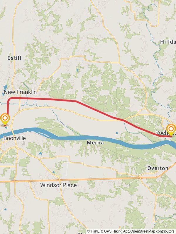 Moniteau Creek via Katy Trail