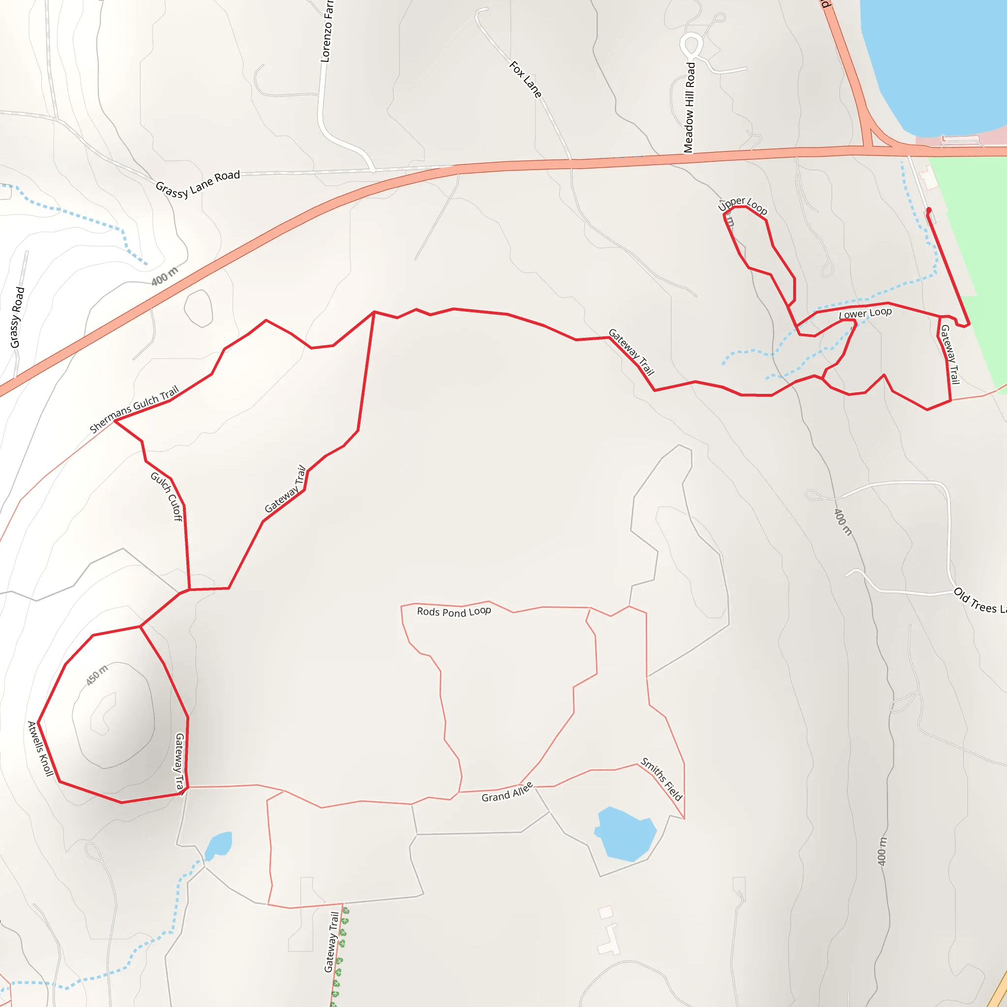 Cazenovia Preservation Trail mobile static map