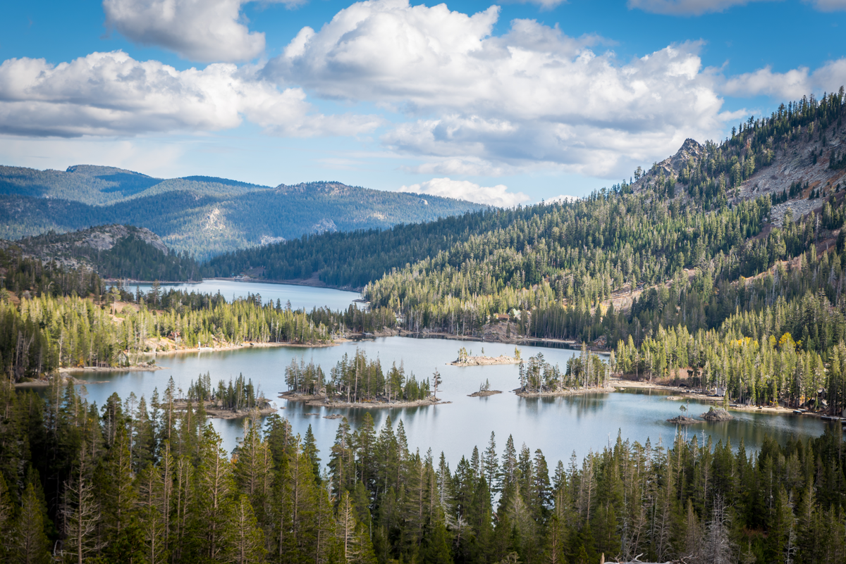 Echo Lake, Tamarack Lake and Ralston Lake via Tahoe Rim Trail
