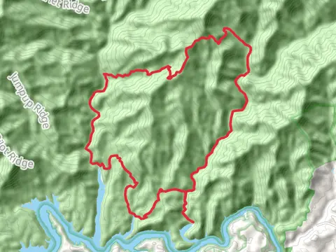 Tunnel Bypass, Goldmine, Springhouse Branch and Noland Creek Loop Trail