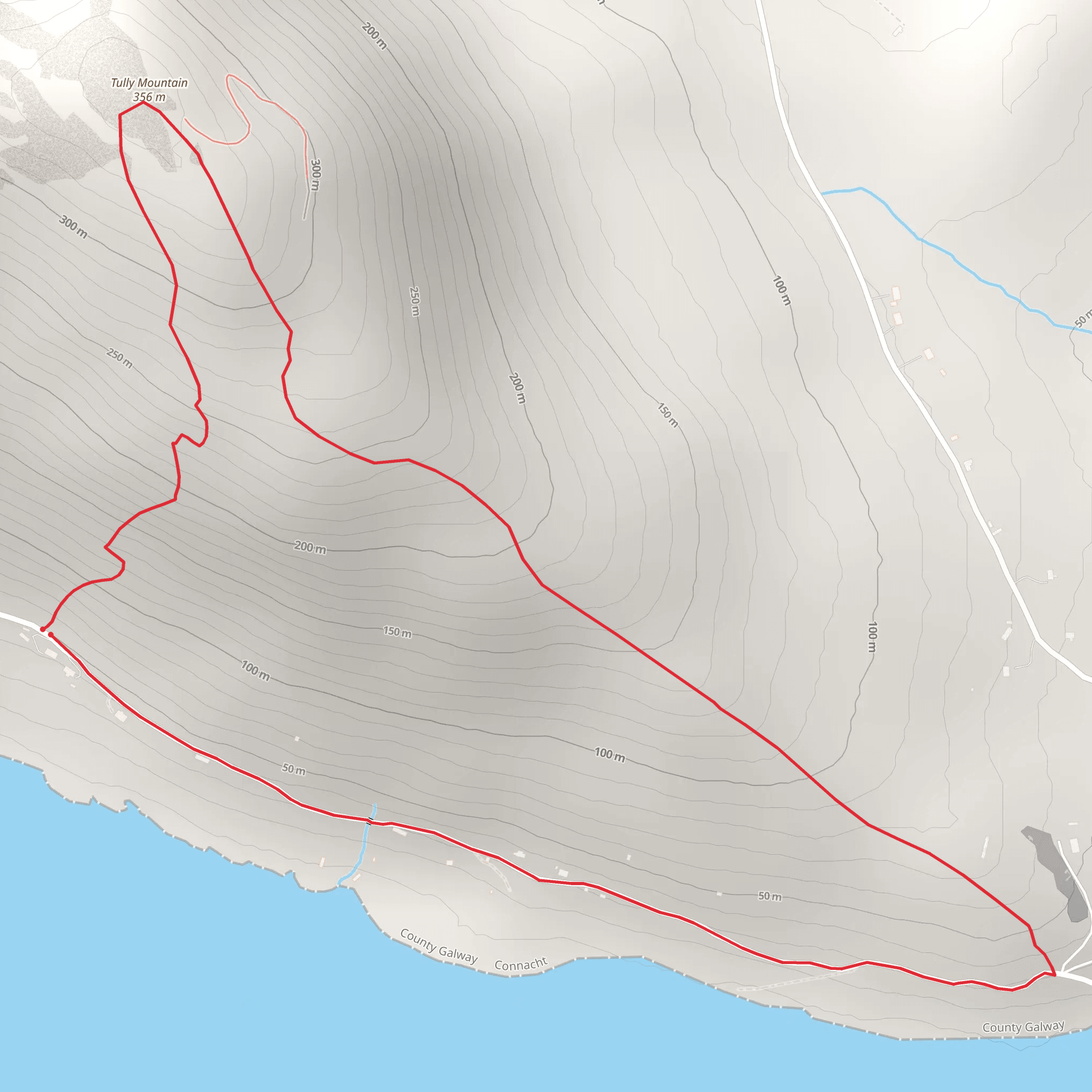 Tully Mountain mobile static map