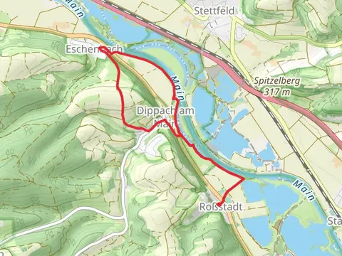 Main via Fluesse Wanderweg