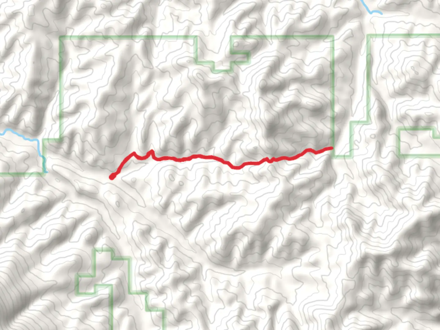An image depicting the trail Briggs Creek via Thain Creek Trail and its surrounding area.
