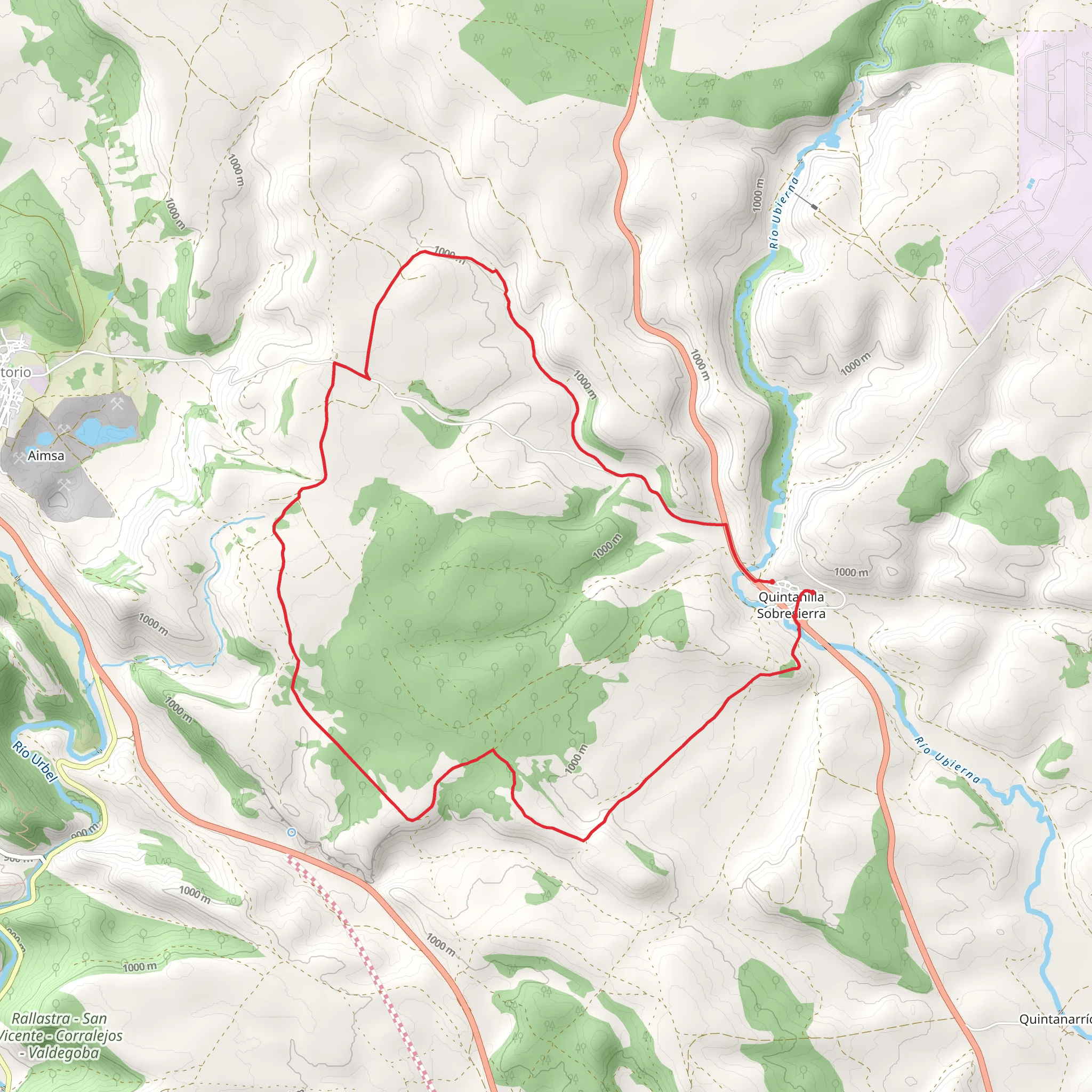 Route of the Hermitages PR BU 178 mobile static map