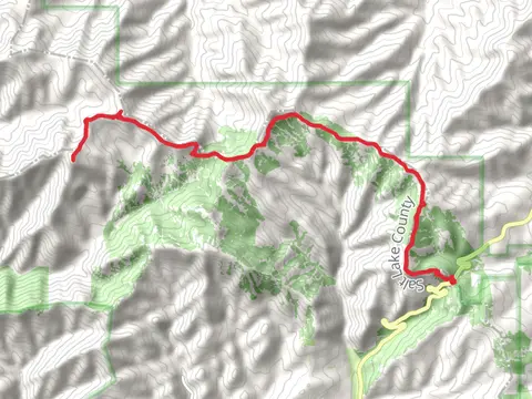 Grandview Peak via Great Western Trail