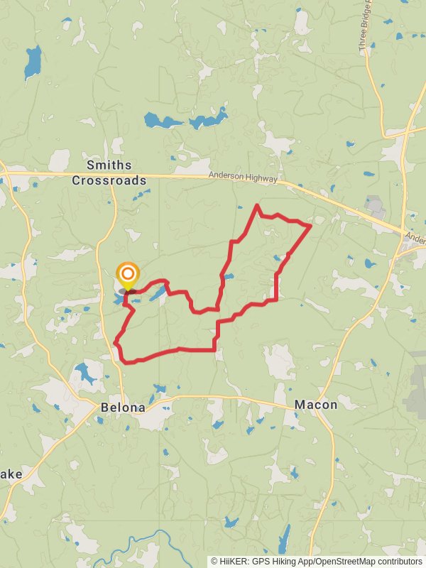 Bass Pond, Sunfish Pond and Salmon Creek Loop